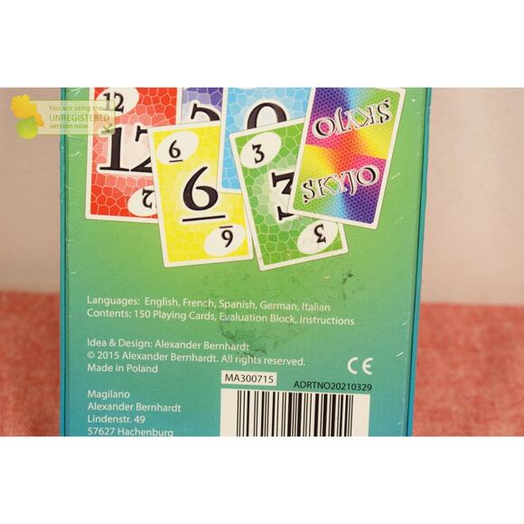 Skyjo Card Game-No instructions - Picture 5 of 6